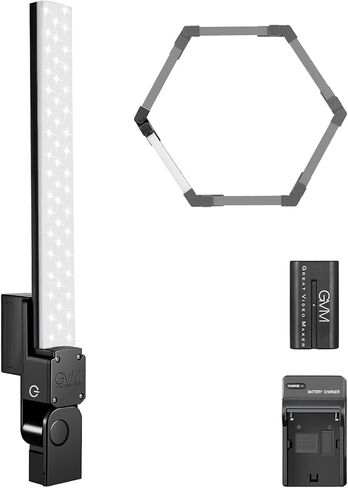 GVM LED Video Light Sticks Photography Light Portable Handheld Wand, Battery Powered Rotatable&Splicable Studio Light Kit for Portrait, YouTube,Outdoor Video in Saudi Arabia