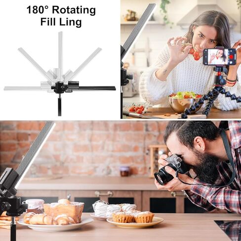 GVM LED Video Light Sticks Photography Light Portable Handheld Wand, Battery Powered Rotatable&Splicable Studio Light Kit for Portrait, YouTube,Outdoor Video in Saudi Arabia