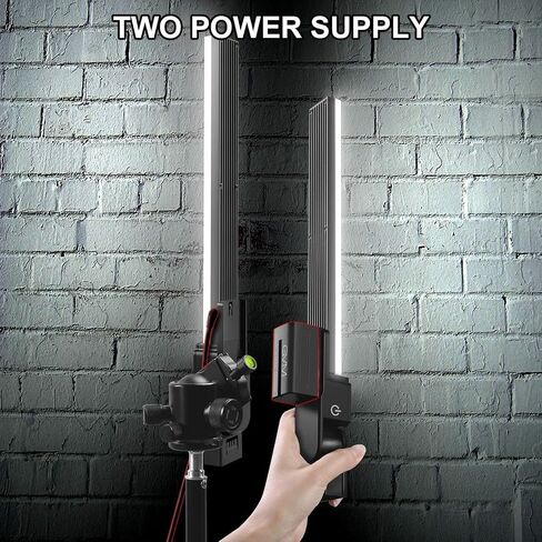 GVM LED Video Light Sticks Photography Light Portable Handheld Wand, Battery Powered Rotatable&Splicable Studio Light Kit for Portrait, YouTube,Outdoor Video in Saudi Arabia