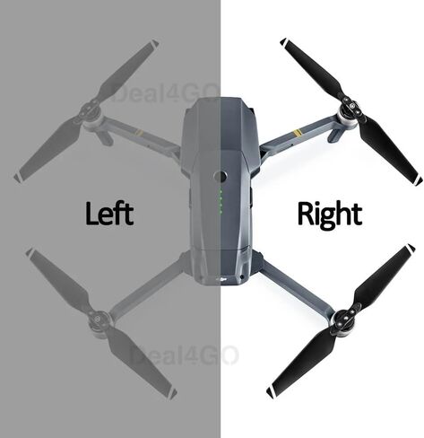 Deal4GO Left Side Back Rear Arm Axis Shaft Hinge with Shell Cover Replacement for DJI Mavic Pro & Mavic Pro Platinum Drone in Saudi Arabia