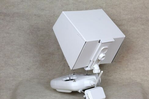 SummitLink 7 Inch Tablet Sun Hood Sun Shade White with Tripod Mount Compatible for all version iPad mini for DJI Phantom 4 3 Professional Advanced DJI Inspire 1 DJI Phantom 2 Vision+ FC40 Transmitter in Saudi Arabia