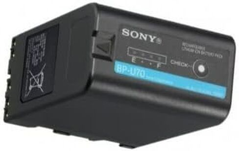 كاميرا Sony FX6 Cinema Line كاملة الإطار ومجموعة أدوات عدسة G مقاس 24-105 مم من Sony FE مع بطاقة ذاكرة سعة 160 جيجابايت (عبوتان)، حزمة بطارية قابلة لإعادة الشحن BPU-70، وحافظة صلبة مع رغوة قابلة للتخصيص (5 قطع) in Saudi Arabia