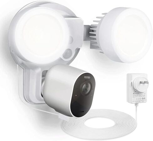 مصباح فاسرستين 3 في 1، شاحن، وتركيب مع محول خارجي 24.6 قدم (7.5 متر) متوافق مع Arlo Pro 3/Pro 4 & Arlo Ultra/Ultra 2-2000 لومن، تيار متردد 110-220 فولت in Kuwait