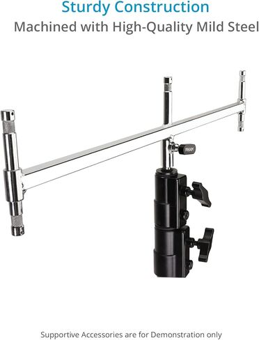PROAIM Linkon 5/8" Triple Header for Lights & Lighting Accessories. 2.7' Wide Lighting Mount. includes Five 5/8" Baby-Pin Studs (P-LNKB-TH) in Saudi Arabia