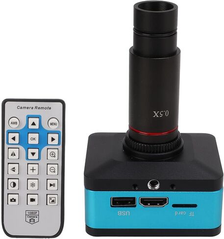 Walfront USB Industrial Microscope Camera with C-Mount Lens 4K HD 12MP 60FPS Microscope Camera Industrial Camera in Saudi Arabia