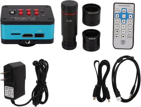 Walfront USB Industrial Microscope Camera with C-Mount Lens 4K HD 12MP 60FPS Microscope Camera Industrial Camera in Saudi Arabia