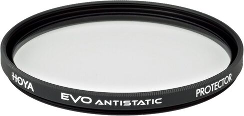 Hoya Evo Antistatic Protector Filter - 52mm - Dust / Stain / Water Repellent, Low-Profile Filter Frame in Saudi Arabia