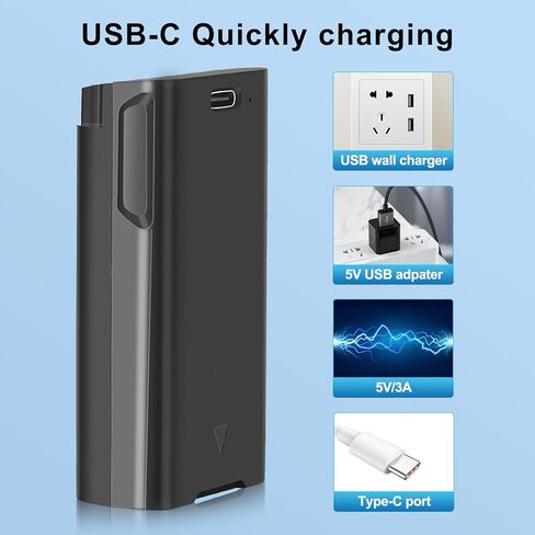 E340 لجرس باب يتضمن شاشة عرض فيديو eufy E340 7000mAh بطارية قابلة للشحن ذات سعة عالية مدمجة مع منفذ شحن USB-C in Kuwait