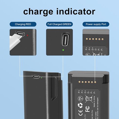 E340 لجرس باب يتضمن شاشة عرض فيديو eufy E340 7000mAh بطارية قابلة للشحن ذات سعة عالية مدمجة مع منفذ شحن USB-C in Kuwait