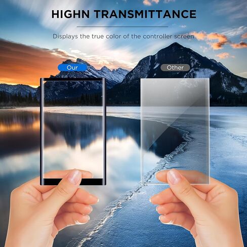 واقي شاشة CYNOVA Upgrade Insta 360 X4 من الزجاج المقسى لملحقات Insta360 X4، فائق الدقة، صلابة 9H، مقاوم للخدش، مضاد لبصمات الأصابع in Kuwait