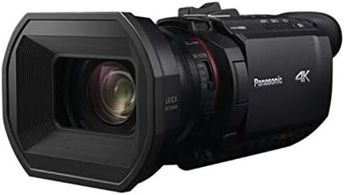 حزمة كاميرا الفيديو Panasonic HC-X1500 4K Pro (أسود) مع بطاقة ذاكرة SDXC Canvas Go Plus بسعة 128 جيجابايت وبطاقة ذاكرة للقراءة بسرعة 170 ميجابايت/ثانية (SDG3/128 جيجابايت) وحقيبة كاميرا Messenger مع مجموعة ملحقات وتنظيف (3 عناصر) in Saudi Arabia