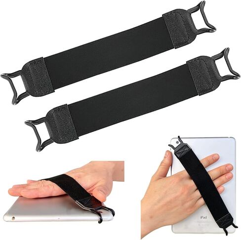 Hand Strap for 9-11 Inch Tablet, Strap for iPad/iPad Pro/iPad Air/Kindle, Tablet Handle Grip, High-Elasticity Versatile Hand Strap Lightweight Finger in Saudi Arabia