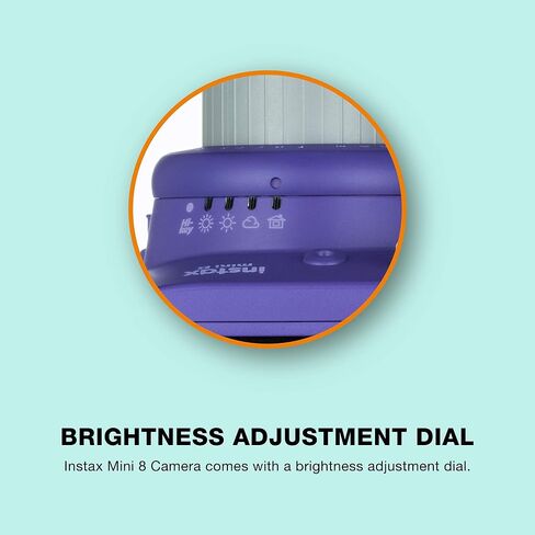 Fujifilm Instax Mini 8 Instant Film Camera (Grape) (Renewed) in Saudi Arabia