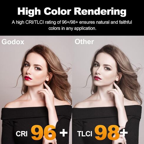 Godox TL60 4-Light Kit أنبوب ضوء، 2700K-6500K كامل اللون RGB LED عصا إضاءة فيديو، CRI96+ TLCI98+، تأثير ضوء 39 Fx، بطارية ليثيوم مدمجة، مع جهاز تحكم عن بعد وحقيبة حمل in Saudi Arabia