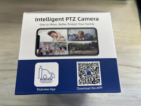 MUBVIEW Light Bulb Security Camera Outdoor Waterproof, 5GHz/2.4GHz WiFi Wireless Light Socket Security Camera, 2K Bulb Camera with Color Night Vision AI Human Detection, Compatible with Alexa in Kuwait