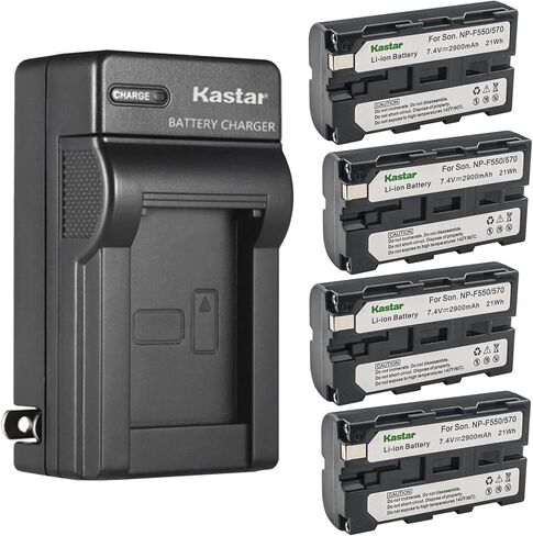Kastar 2 حزمة بطارية وشاحن حائط تيار متردد بديل لسوني DCR-TRV210 DCR-TRV220 DCR-TRV310 DCR-TRV315 DCR-TRV320 DCR-TRV410 DCR-TRV420 DCR-TRV49 DCR-TRV5 DCR-TRV510 DCR-TRV520 DCR-TRV525 in Saudi Arabia