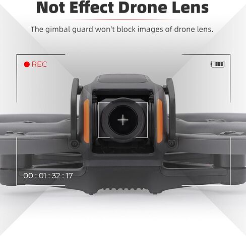 مصد جيمبال لـ DJI Avata 2، شريط حماية PTZ واقي ممتص للصدمات من سبائك الألومنيوم ضد الاصطدام لملحقات DJI Avata 2 (أحمر) in Kuwait