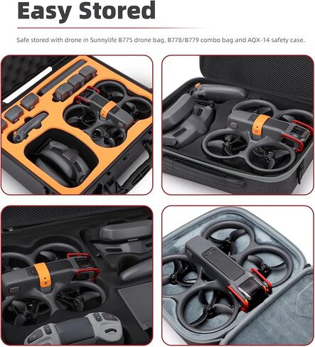 مصد جيمبال لـ DJI Avata 2، شريط حماية PTZ واقي ممتص للصدمات من سبائك الألومنيوم ضد الاصطدام لملحقات DJI Avata 2 (أحمر) in Kuwait