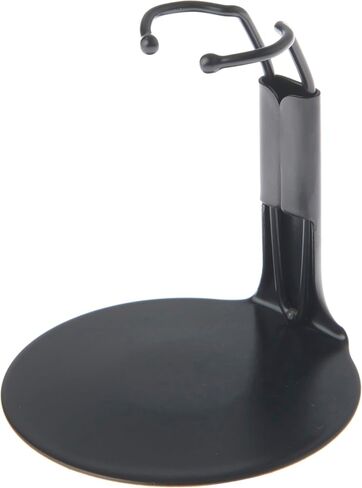 Plymor DSP-20B Black Adjustable Action Figure Stand, fits 3.75 and 4 inch Action Figures, Waist is 0.75 to 1 inches Wide, 2.5 to 3 inches Around, Pack of 2 in Saudi Arabia