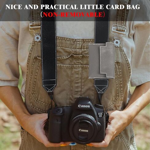 CAIYOULE Camera Shoulder Strap for fuji Instax Mini Series Instant Camera | Camera Shoulder Strap for Fujifilm Instax Mini Evo/SE/13/12/11/99/7+ Instant Camera Case, with Mini 3" Photo Storage Pouch in Saudi Arabia