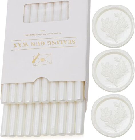 Antique Gold Wax Seal Sticks 20pcs, Andotopee Glue Gun Wax Seal Sticks for Wax Seal Stamp, Premium Sealing Wax for Envelope Letter Seal Wedding Invation Craft Adhesive, Great Gift Ideas (Mini Size) in Kuwait
