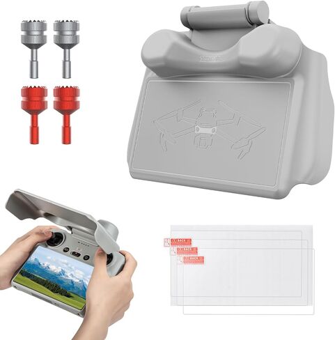 O'woda Mini 3 Pro/Mini 3 Sun Hood for DJI RC - Adjustable Remote Controller Protective Cover for DJI Mini 3 / Mini 3 Pro - Compatible with DJI RC Accessories in Saudi Arabia