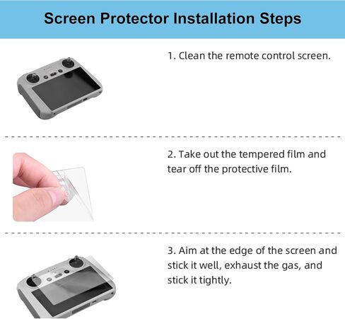 O'woda Mini 3 Pro/Mini 3 Sun Hood for DJI RC - Adjustable Remote Controller Protective Cover for DJI Mini 3 / Mini 3 Pro - Compatible with DJI RC Accessories in Saudi Arabia
