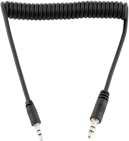 3.5mm to C1 Camera Shutter Release Cable Remote Control Cord Speedlight Flash Trigger Connect Spring Coiled Wire Cord for Canon Rebel T7 T7i T6 T6i T6S T5 T5i T4i T3 T3i T2 60D 70D in Saudi Arabia