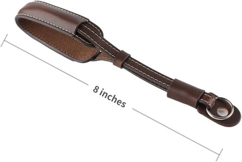 Camera Hand Wrist Strap Leather Hand Strap compatible for Fujifilm X-T5 X-T30 X-T20 X-T4 X-T3 X100V X100F Sony A6000 A6100 A6300 A6400 A6500 A6600 A6700 & More Mirrorless cameras - Coffee in Saudi Arabia