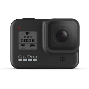GoPro HERO8 Black - Waterproof Action Camera with Touch Screen 4K Ultra HD Video 12MP Photos 1080p Live Streaming Stabilization
