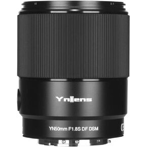 Yongnuo YN50MM F1.8S Lens for Sony E Mount, F1.8 Large Aperture Auto Focus, 50mm Full Frame Standard Prime Lens