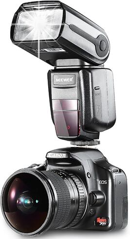 Neewer NW565EX E-TTL Slave Flash Speedlite with Flash Diffuser for Canon 5D Mark III,5D Mark II,7D,30D,40D,50D,300D,350D,400D,500D,550D,600D,700D,1000D,1100D and Other Canon DSLR Cameras in Saudi Arabia