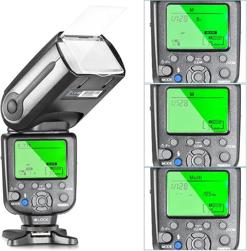 Neewer NW565EX E-TTL Slave Flash Speedlite with Flash Diffuser for Canon 5D Mark III,5D Mark II,7D,30D,40D,50D,300D,350D,400D,500D,550D,600D,700D,1000D,1100D and Other Canon DSLR Cameras in Saudi Arabia
