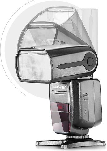 Neewer NW565EX E-TTL Slave Flash Speedlite with Flash Diffuser for Canon 5D Mark III,5D Mark II,7D,30D,40D,50D,300D,350D,400D,500D,550D,600D,700D,1000D,1100D and Other Canon DSLR Cameras in Saudi Arabia