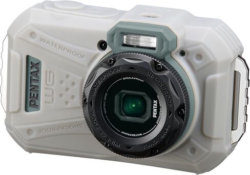 PENTAX WG-1000 Olive Waterproof Digital Compact Camera, Designed for Casual Outdoor and Underwater Photography, Waterproof to a Depth of 15 Meters, for up to one Hour of Continuous Operation | Waterproof 15 M, 16.35MP 1/2.3 Bsi CMOS, 4x Optical, Full HD 1 in Saudi Arabia
