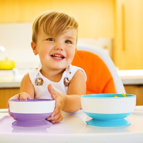 طقم ملاعق أولية متعددة المراحل من Munchkin® Gentle Dip™ لفطام الطفل، تغذية ذاتية، مواد صلبة ومهروسة، 3 عبوات، أزرق/أخضر in Saudi Arabia