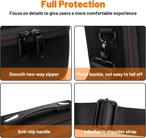 Carrying Case for DJI Avata 2, Travel Hard Shell Portable Storage Bag for DJI Avata 2 Fly More Combo with DJI Goggles 3/RC Motion 3 Drone Accessories in Kuwait