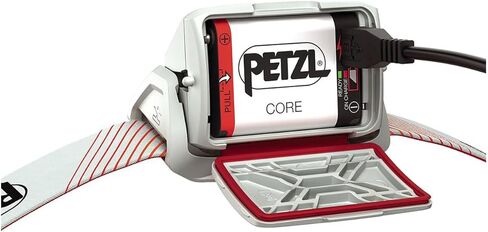 Petzl ACTIK CORE Headlamp - Powerful, Rechargeable 600 Lumen Light with Red Lighting for Hiking, Climbing, and Camping in Kuwait