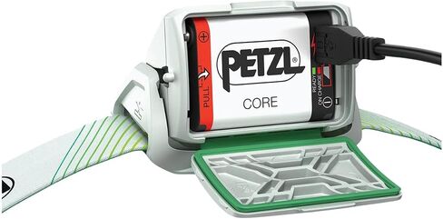 Petzl ACTIK CORE Headlamp - Powerful, Rechargeable 650 Lumen Light - Black in Saudi Arabia