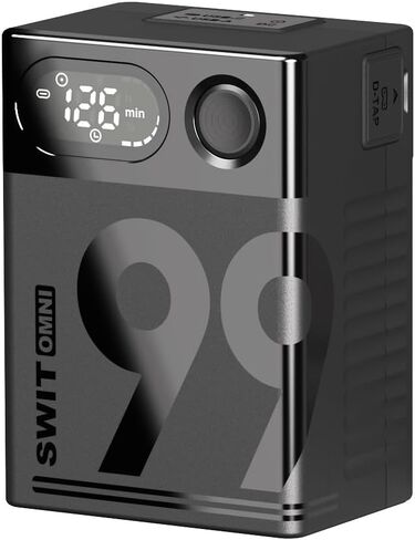 SWIT OMNI-50S V Mount Battery, 50Wh 3.45Ah 14.4V, Mini V Lock Battery with 100W BP, D-TAP, 65W USB-C, 5V─2A USB-A and 5V─2A DC Port, OLED Screen, for Camera, Camcorder, Monitor, Filmmaker in Saudi Arabia