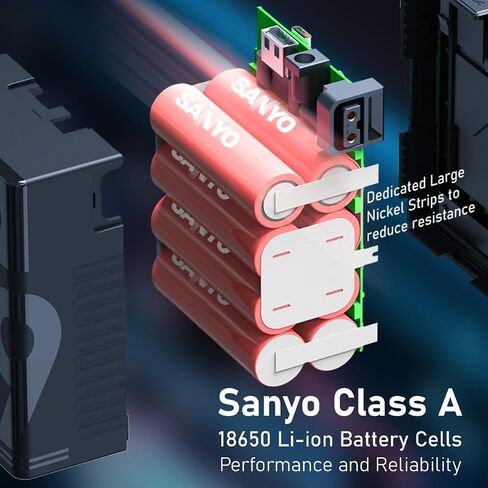 SWIT OMNI-50S V Mount Battery, 50Wh 3.45Ah 14.4V, Mini V Lock Battery with 100W BP, D-TAP, 65W USB-C, 5V─2A USB-A and 5V─2A DC Port, OLED Screen, for Camera, Camcorder, Monitor, Filmmaker in Saudi Arabia
