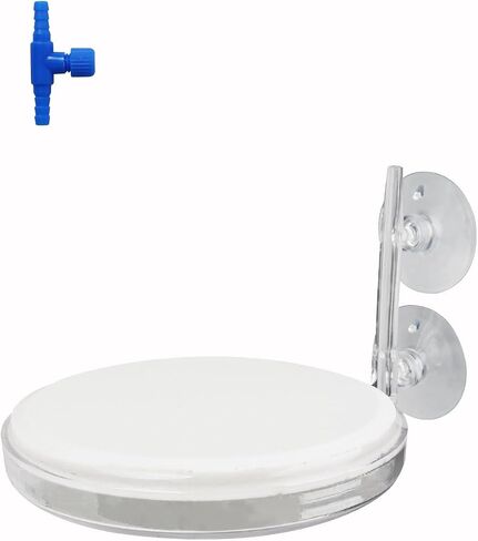 UPETTOOLS 1.4inch Nano Aquarium Air Stone Kit, Quiet Bubble Diffuser in Kuwait