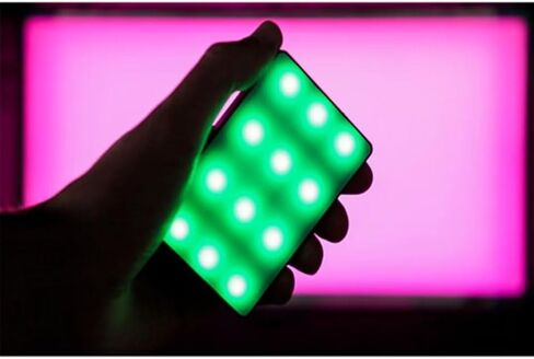 Aputure Amaran MC RGBWW LED على ضوء الكاميرا ضوء التصوير الفوتوغرافي المحمول TLCI/CRI 96+ RGB 0-360 لون كامل 3200-6500K قابل للتعديل 0-100% تعتيم بدون خطوات مع وظيفة امتصاص المغناطيس، شحن لاسلكي in Saudi Arabia