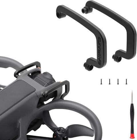 مصد جيمبال لـ DJI Avata 2، شريط حماية PTZ واقيات ممتصة للصدمات من سبائك الألومنيوم ضد الاصطدام لملحقات DJI Avata 2 (أسود) in Kuwait