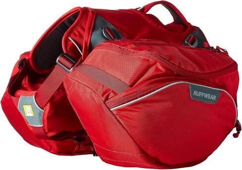 Ruffwear, Palisades Dog Pack, Multi-Day Hiking Backpack with Hydration Bladders, Red Currant, Small in Saudi Arabia