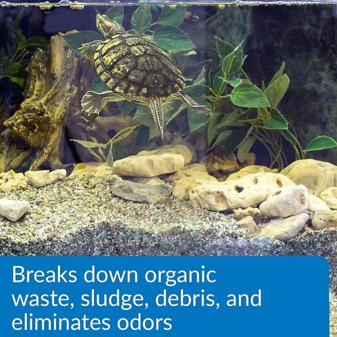API Turtle Products: Sludge Remover to Clean Aquarium, Water Conditioner to Make Tap Water Safe for Turtles, TURTLEFIX Reme - 2 Pack in Saudi Arabia