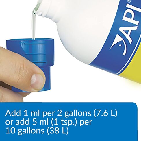API Turtle Products: Sludge Remover to Clean Aquarium, Water Conditioner to Make Tap Water Safe for Turtles, TURTLEFIX Reme - 2 Pack in Saudi Arabia