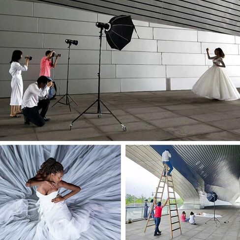 Triopo Softbox 35.4in/90cm صناديق ناعمة مثمنة مع شبكة قرص العسل، سريعة الإصدار بوين جبل مظلة التصوير الفوتوغرافي Softbox تعديل الضوء الناشر لبوين جبل Monolight LED أضواء الفيديو (K2-90) in Kuwait