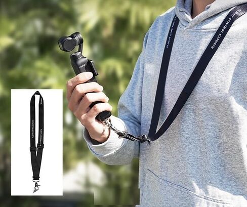 BTG Lanyard Neck Strap for DJI Pocket 3/OM 6 5 4 4SE/ Zhiyun Smooth 4 Feiyu Vemble Handheld Accessories Lanyard in Saudi Arabia