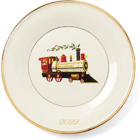 LENOX 895059 2023 Holiday Annual Plate Sleigh Scene